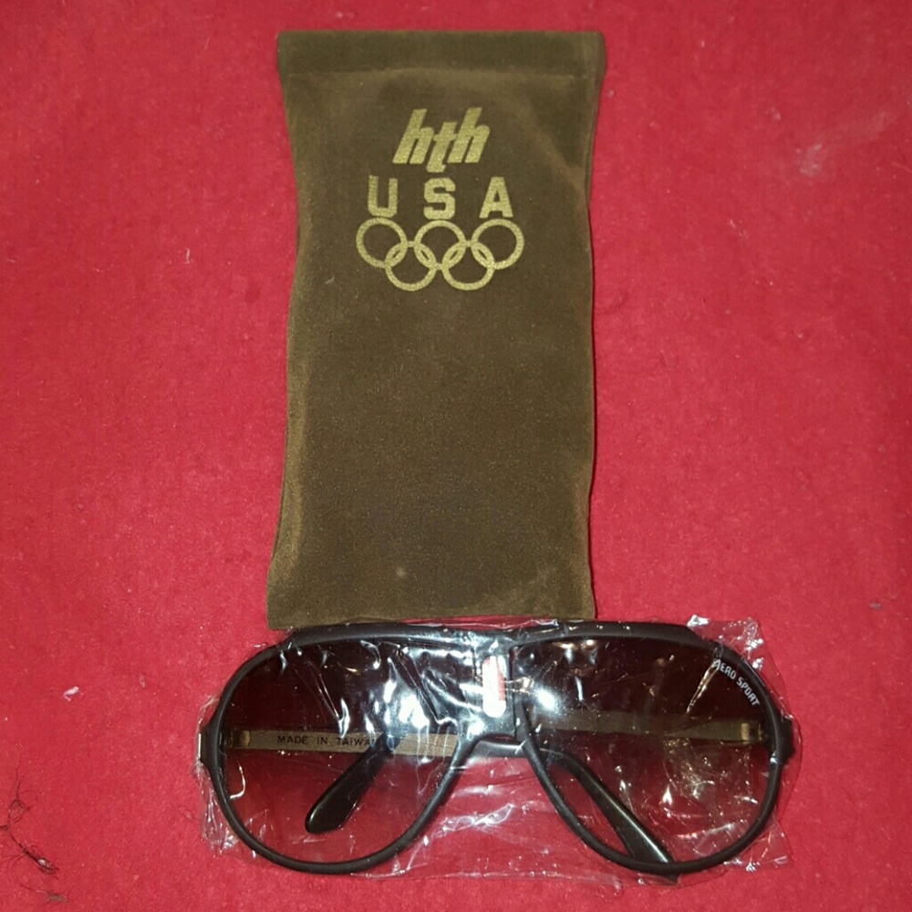 NEW RARE HTH VINTAGE 80's NEW OLYMPIC SUNNIES SUNGLASSES NEVER SOLD IN STORES